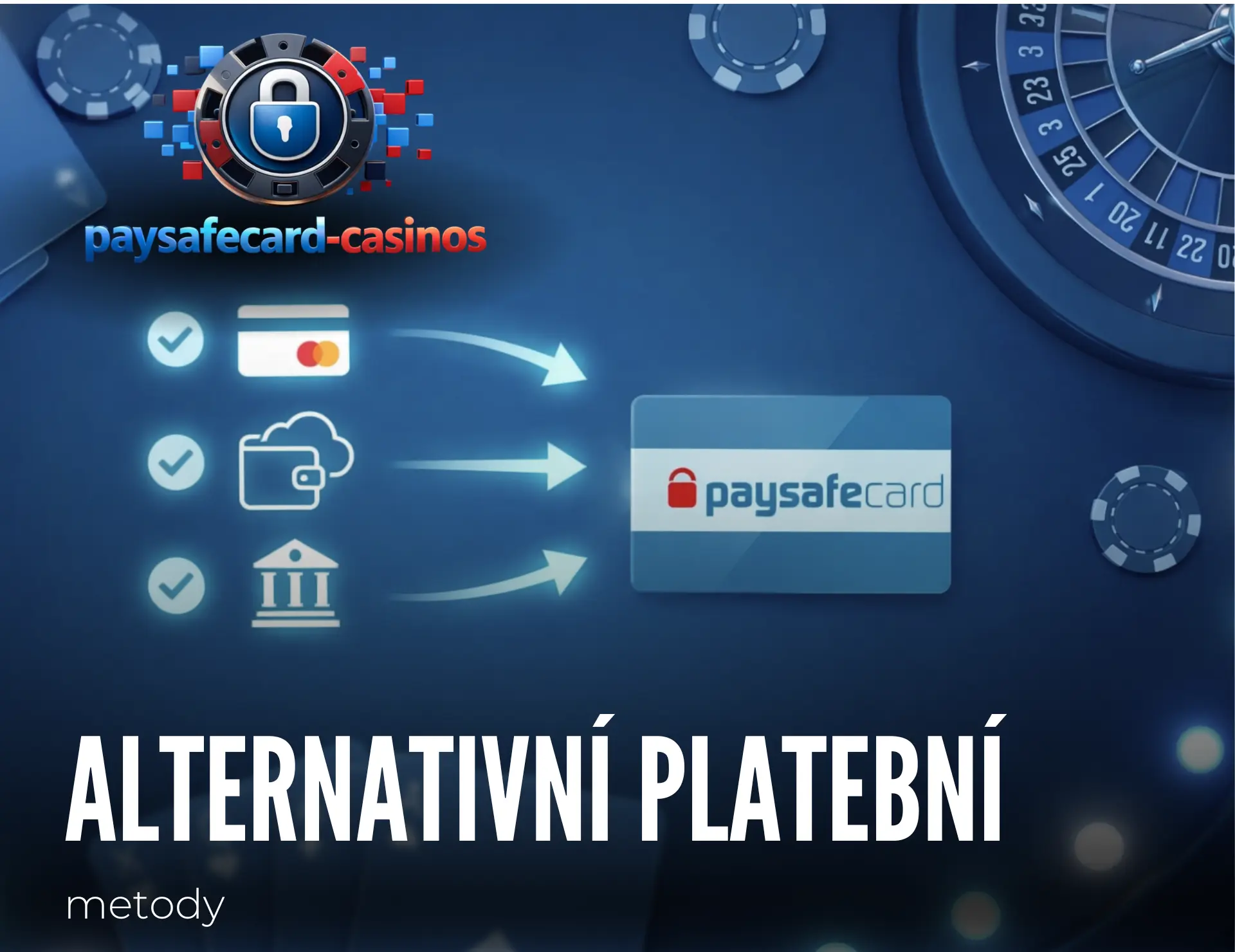 Pokud hledáte jiné způsoby platby, existuje několik alternativ k Paysafecard.